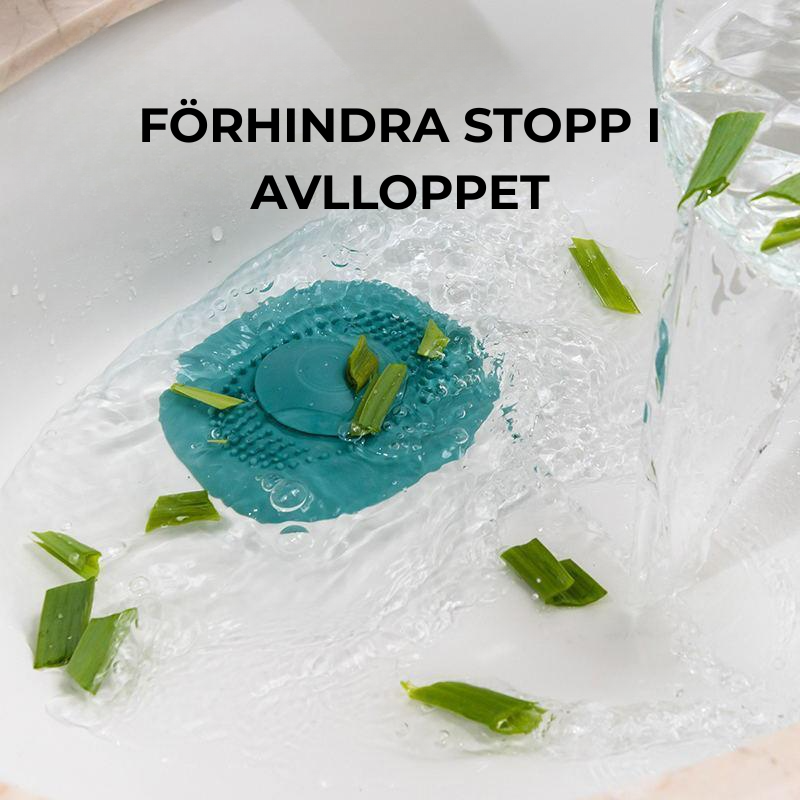 Silikonfilter för Avlopp 4-Pack